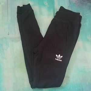 XS ADIDAS JOGGERS BLACK